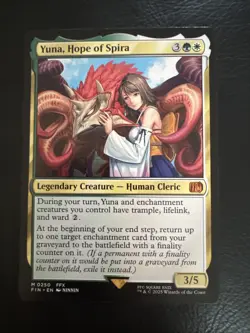 Yuna, Hope of Spira. 0250 - NM - Non-Foil Final Fantasy Magic the Gathering - Image 4