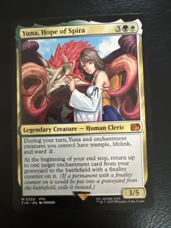Yuna, Hope of Spira. 0250 - NM - Non-Foil Final Fantasy Magic the Gathering - Image 5