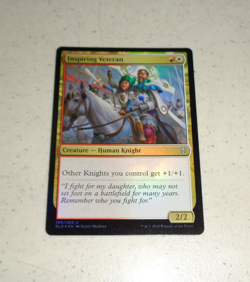 ~1x Inspiring Veteran FOIL x1 ~NM~ ELD Magic the Gathering MTG~ - Image 2