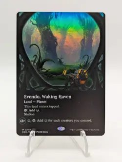 Evendo, Waking Haven (Borderless) Edge of Eternities Foil NM/M - Image 1