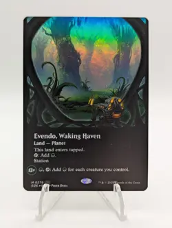 Evendo, Waking Haven (Borderless) Edge of Eternities Foil NM/M - Image 3