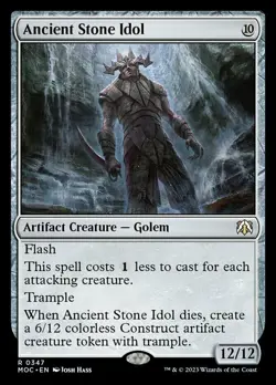 Ancient Stone Idol x1 - Commander: March of the Machine - NM-Mint, English - Com - Image 2