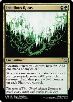 MTG - Insidious Roots - MKM 0208 - Murders at Karlov Manor - Magic the Gathering - Image 2