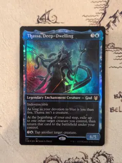 Thassa, Deep-Dwelling (Showcase) Theros Beyond Death Foil - Image 3