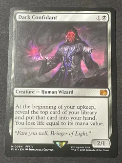 Dark Confidant M 0094 Final Fantasy MTG Magic The Gathering TCG - Image 3