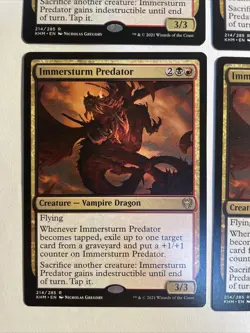 4x Mtg Kaldheim Everstorm Predator NM/M Magic Card Magic The Gathering - Image 4