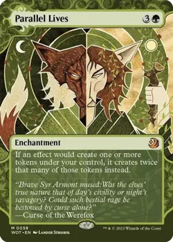 MTG Parallel Lives Borderless Wilds of Eldraine Enchanting Tales MTG NM/M - Image 1