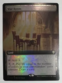 MTG: Commander Legends War Room Rare Foil Extended Art - Image 3