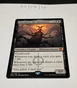 Magic the Gathering MTG Sheoldred, the Apocalypse x1 Mythic Card NM/M United - Image 1