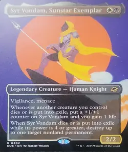 Edge of Eternities Syr Vondam, Sunstar Exemplar borderless - Image 2