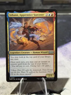 Johann, Apprentice Sorcerer Wilds of Eldraine Regular - Image 4