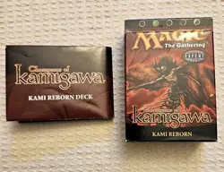 MAGIC THE GATHERING CHAMPIONS OF KAMIGAWA: KAMI REBORN THEME DECK - NEVER PLAYED - Image 1