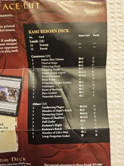 MAGIC THE GATHERING CHAMPIONS OF KAMIGAWA: KAMI REBORN THEME DECK - NEVER PLAYED - Image 5