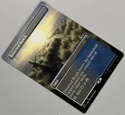 MTG Innistrad: Midnight Hunt Deserted Beach Land RARE REGULAR #281 - Image 2