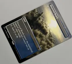 MTG Innistrad: Midnight Hunt Deserted Beach Land RARE REGULAR #281 - Image 9