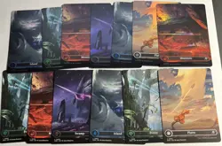 13X (Borderless) - Edge of Eternities Lands 7 Foils 6 Non-Foils - Image 1