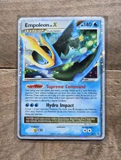 Empoleon LV.X DP11 Diamond & Pearl Holo Pokemon Card MP - Image 1