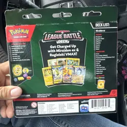 Nintendo 1 Pokemon TCG League Battle Deck Miraidon ex Regieleki VMAX - 89432663 - Image 2