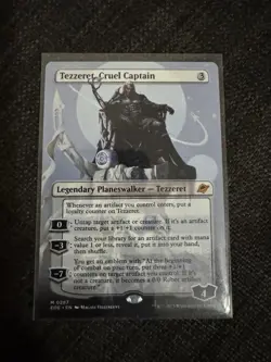 MTG Tezzeret, Cruel Captain Borderless Edge of Eternities Non Foil 287 - Image 1