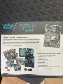 Pokemon Black Bolt and White Flare Elite Trainer Box ETB Set of 2 - Image 2