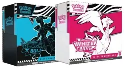 Pokemon Black Bolt and White Flare Elite Trainer Box ETB Set of 2 - Image 1