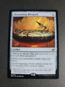 Thrumming Hivepool Rare MTG Edge of Eternities - Image 1