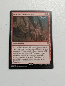 MTG Descent into Avernus - Commander Legends: Battle for Baldur's Gate NM - Image 1