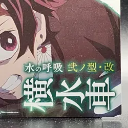 Tanjiro Kamado Demon Slayer Card CCG Japanese BANDAI #2566281 #016 0716 - Image 5