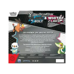 Pokemon TCG Black Bolt & White Flare Unova Poster Collection NEW SEALED - Image 2