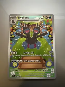 POKEMON - ZWEILOUS - 147/086 - ILLUSTRATION RARE - S&V WHITE FLARE - NM - Image 1
