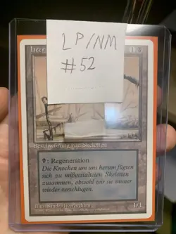 German Misprint Drudge Skeletons Swamp With Regenerate • Mostly Clean • Mtg (52) - Image 10