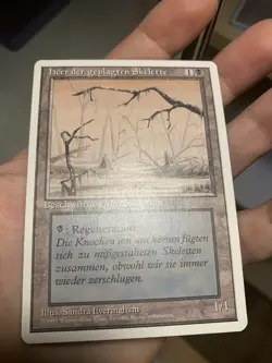 German Misprint Drudge Skeletons Swamp With Regenerate • Mostly Clean • Mtg (52) - Image 2