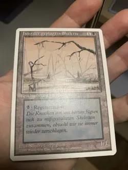 German Misprint Drudge Skeletons Swamp With Regenerate • Mostly Clean • Mtg (52) - Image 7