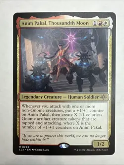 MTG Anim Pakal, Thousandth Moon the Lost Caverns of Ixalan NM - Image 1