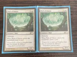 MTG Wall of Omens X2 - FNM 2011 FNM Promos Foil Promo - Image 2