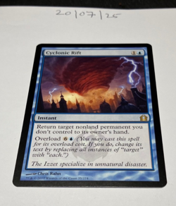 Magic the Gathering MTG Cyclonic Rift x1 Rare Card NM/M Return to Ravnica - Image 4