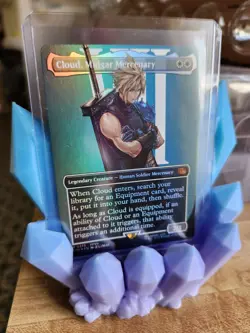 Magic: The Gathering -Final Fantasy- Cloud, Midgar Mercenary Borderless Foil -NM - Image 5