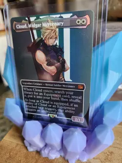 Magic: The Gathering -Final Fantasy- Cloud, Midgar Mercenary Borderless Foil -NM - Image 6