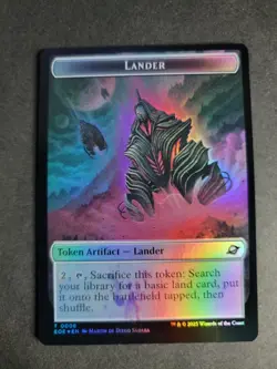 Drone / Lander 0006 (Foil) Token MTG Edge of Eternities - Image 2