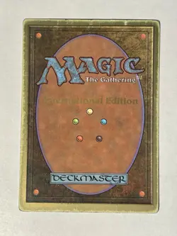 MTG Ancestral Recall International Edition (IE) Magic the Gathering Heavy Play - Image 3