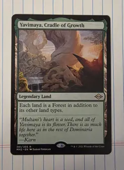 Yavimaya, Cradle of Growth Modern Horizons 2 Regular - Image 2