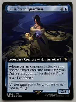 MTG Final Fantasy Commander Lulu Legendary Creature RARE REGULAR #0143 - Image 1