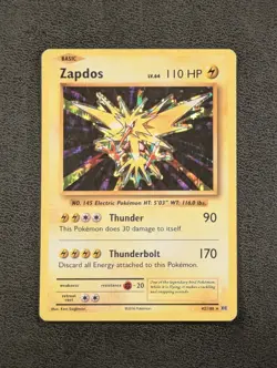 Zapdos 42/108 – Holo Rare – Pokémon Evolutions – LP Condition – 2016 - Image 1