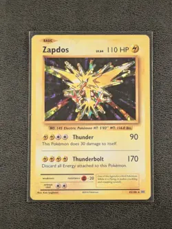 Zapdos 42/108 – Holo Rare – Pokémon Evolutions – LP Condition – 2016 - Image 6