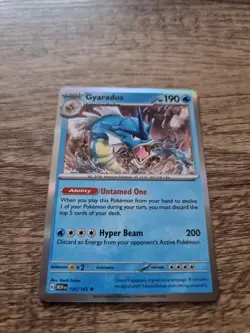 130/165 Gyarados : Rare Holo Card : SV03.5 151 Pokemon Trading Card Game - Image 2