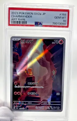 Pokemon Cards - PSA 10 Charmander 168/165 - SV2a 151 Japanese - GEM MT PSA10 - Image 3