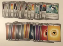 Pokemon Twilight Masquerade Trainer & Energy Card Bundle | 50+ TCG Bulk - Image 1