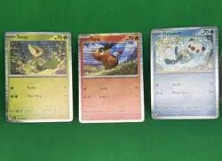 Pokemon Tepig 011 Snivy 001 Oshawott 021 Black Bolt White Flare Promo set - Image 1