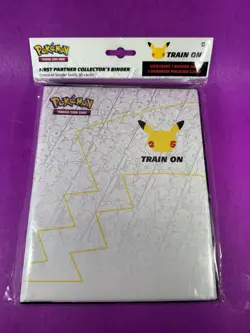 Pokemon 25th Anniversary Oversized Binder Pikachu Promo First Partner Collector - Image 10
