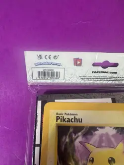 Pokemon 25th Anniversary Oversized Binder Pikachu Promo First Partner Collector - Image 7